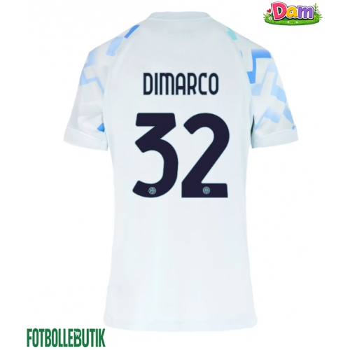 Inter Milan Federico Dimarco #32 Bortatröja Kvinnor 2025-26 Kortärmad